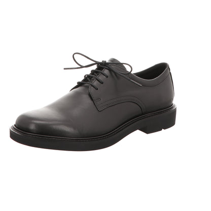 Ecco Herren Schnürschuh Metropole London in schwarz