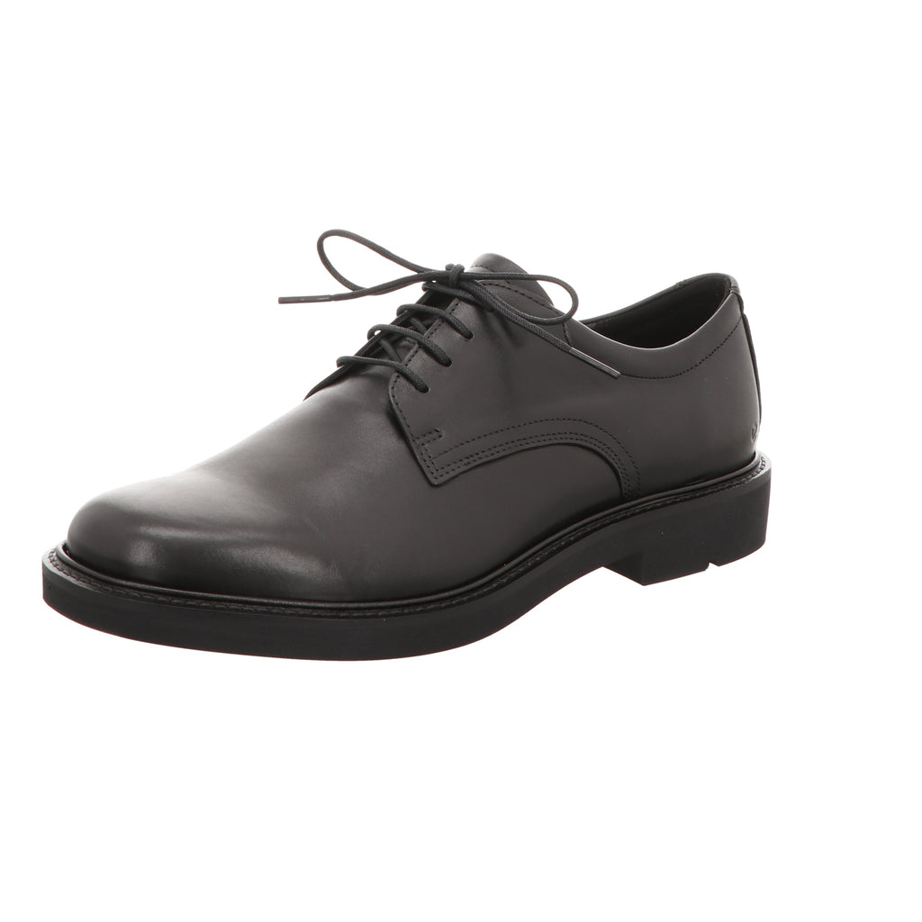 Ecco Herren Schnürschuh Metropole London in schwarz