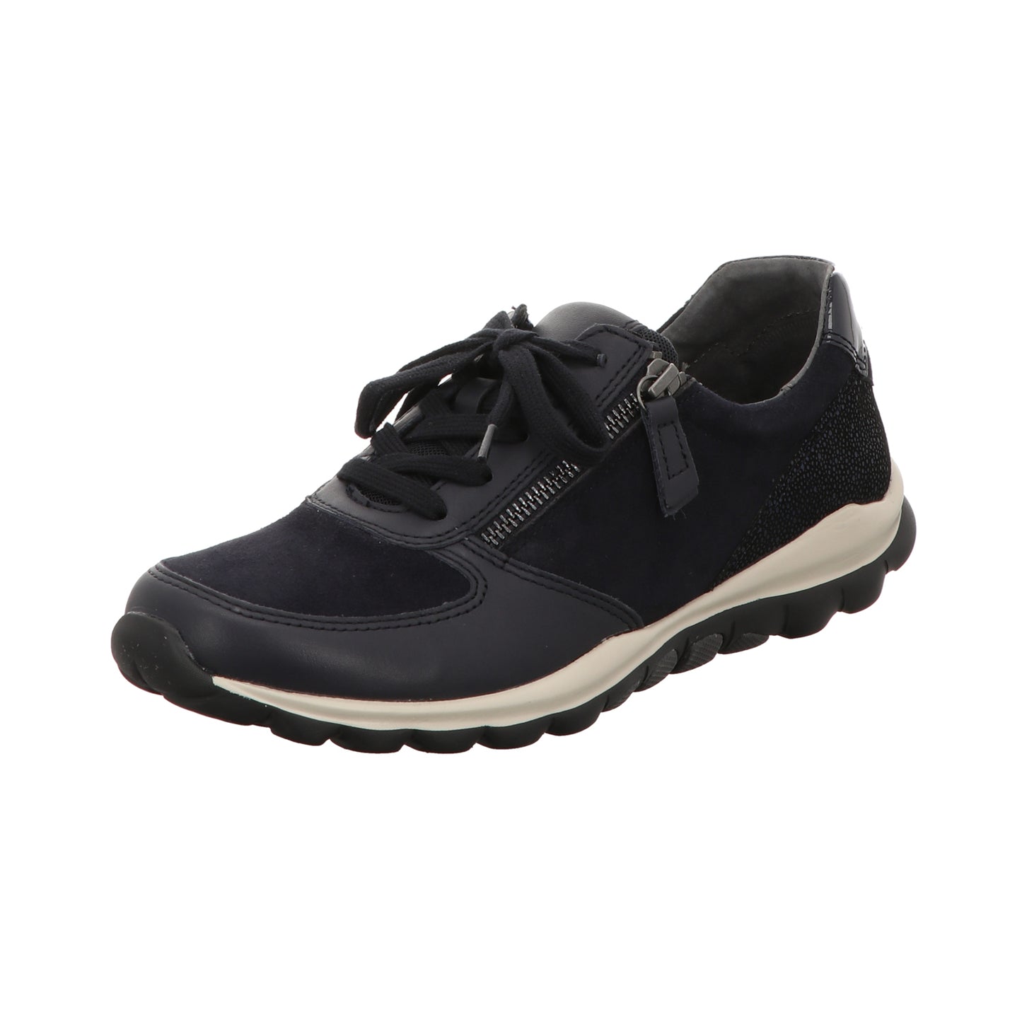 Gabor Damen Schnürschuh bequem  in dunkelblau