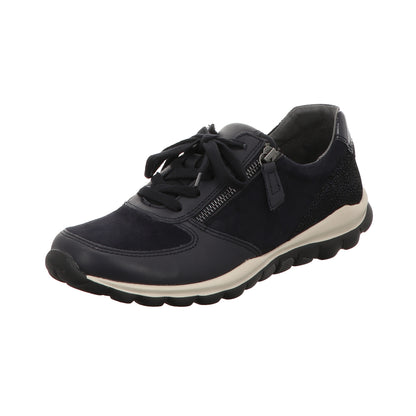 Gabor Damen Schnürschuh bequem  in dunkelblau