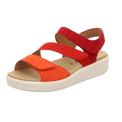 Gabor Damen Sandale bequem  in rot