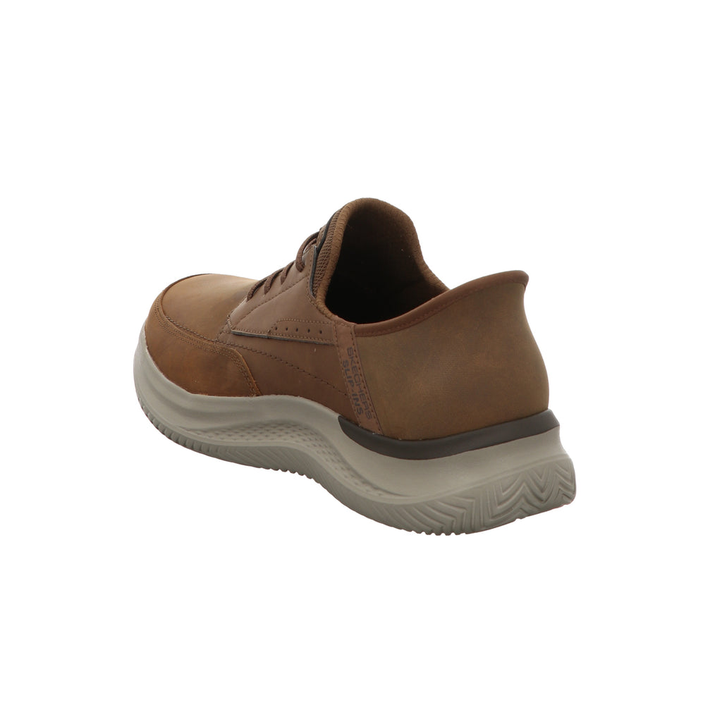Skechers Herren Slipper Hasting in braun