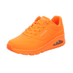 Skechers Damen Schnürschuh Uno - Night Shades in orange
