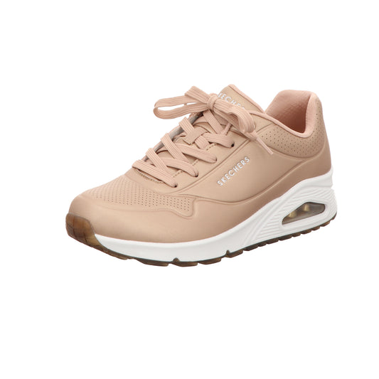 Skechers Damen Schnürschuh Uno - Rose Bold in gold