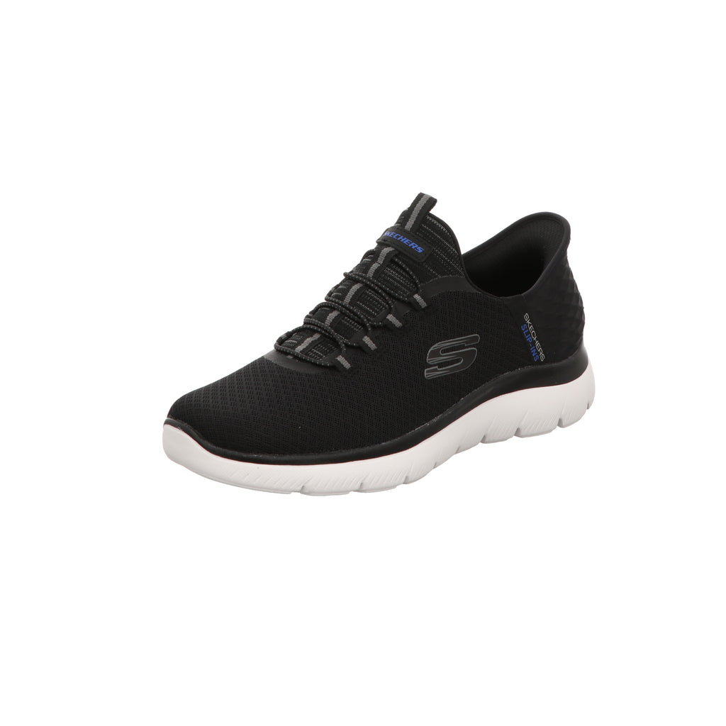 Skechers Herren Slipper Slip-In Summits in schwarz