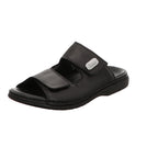 Rieker Herren Pantolette Christoph in schwarz