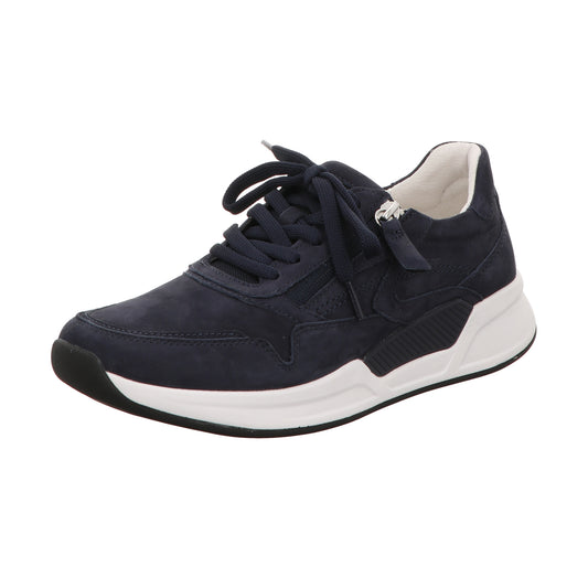 Gabor Damen Schnürschuh bequem  in blau