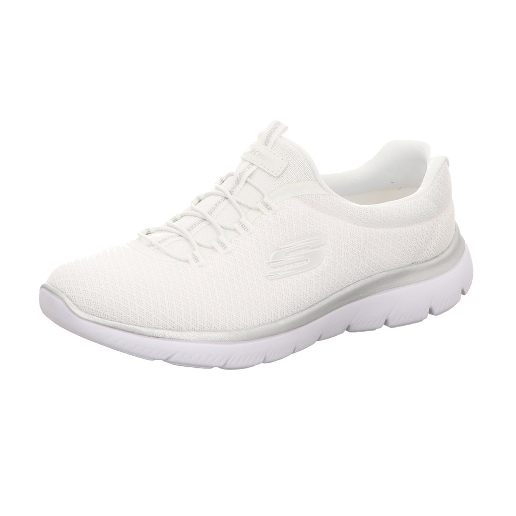 Skechers Damen Slipper Summits in weiss