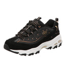 Skechers Damen Schnürschuh D'lites in schwarz