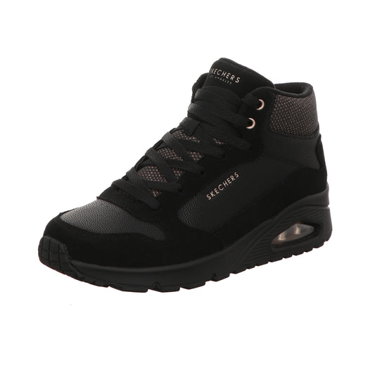 Skechers Damen Stiefel Uno in schwarz