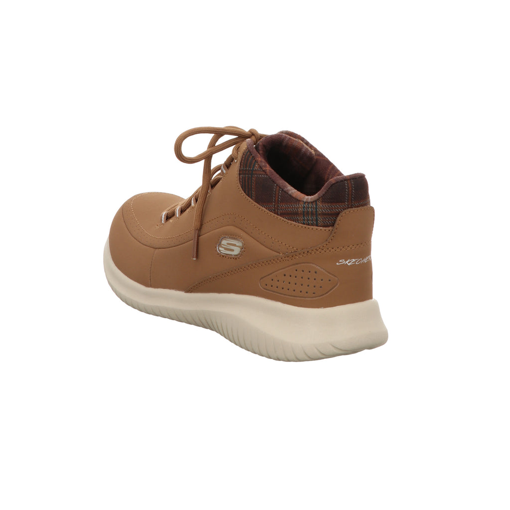 Skechers Damen Stiefel Ultra Flex Just Chill in braun