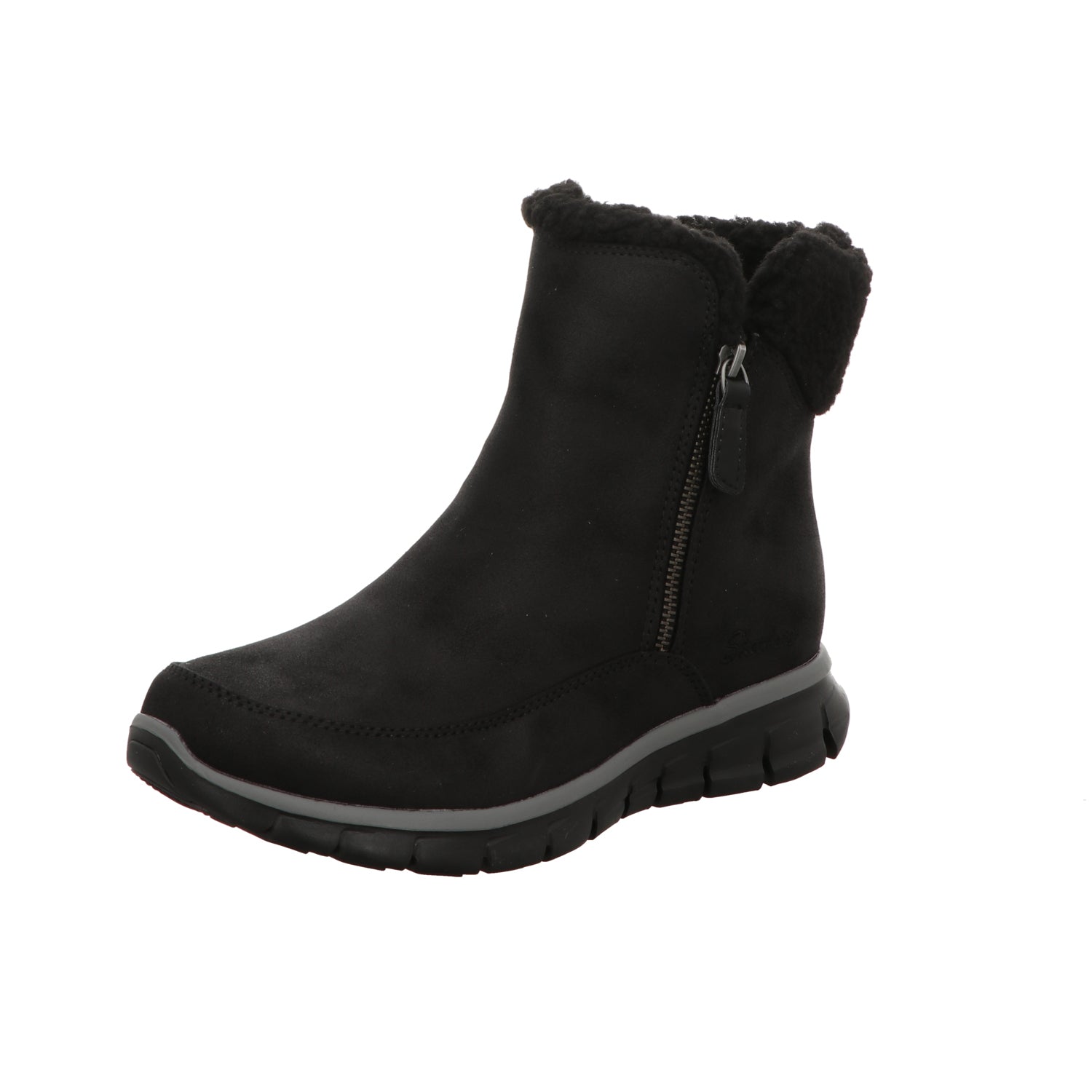 Skechers Damen Schnürstiefel Synergy Collab in schwarz