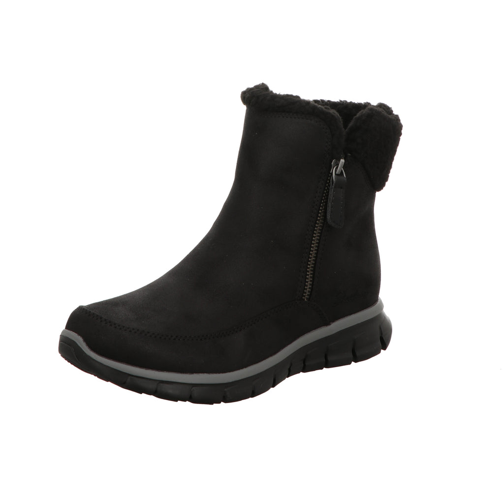 Skechers Damen Schnürstiefel Synergy Collab in schwarz