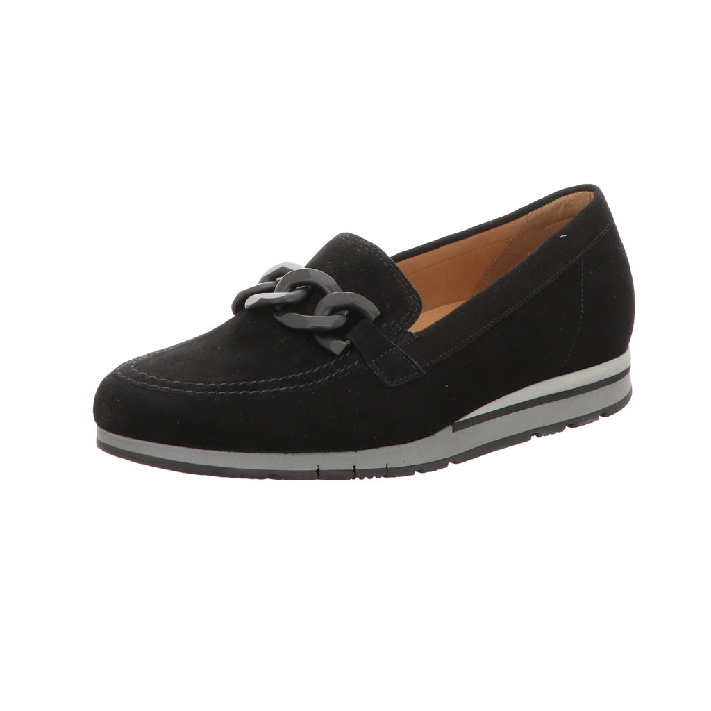 Gabor Damen Slipper Florenz in schwarz