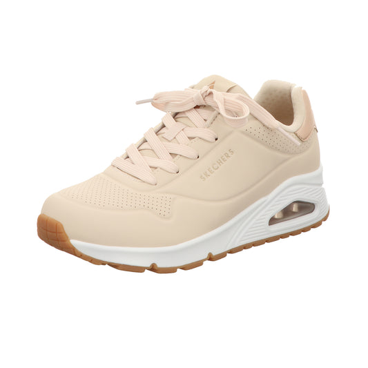 Skechers Damen Schnürschuh Uno Golden Air in beige