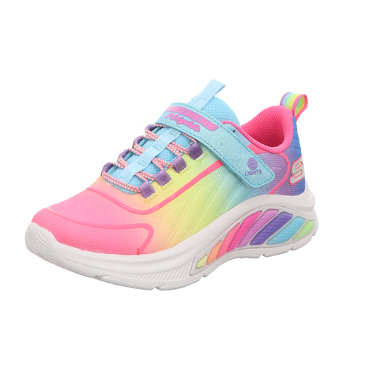 Skechers Damen Slipper Rainbow Cruisers in tuerkis