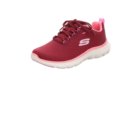 Skechers Damen Schnürschuh Flex Appeal 5.0 in rot