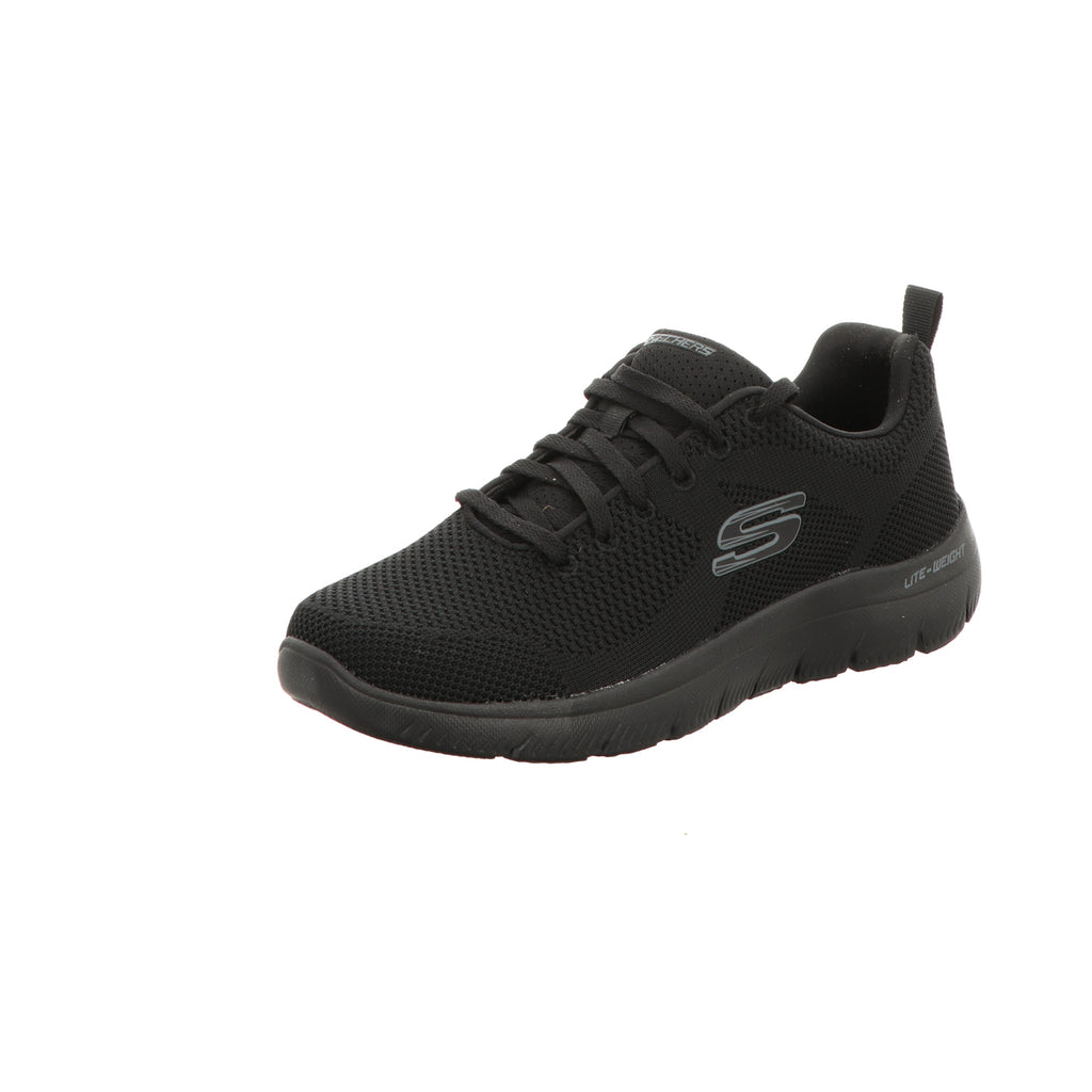 Skechers Herren Schnürschuh Summits Brisbane in schwarz