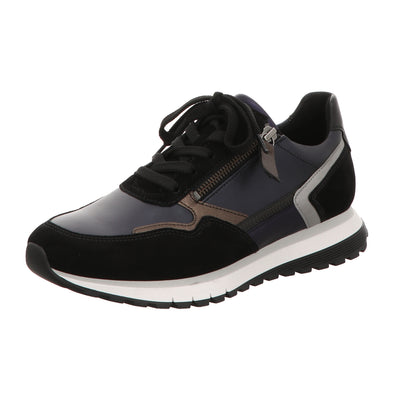 Gabor Damen Schnürschuh  in blau