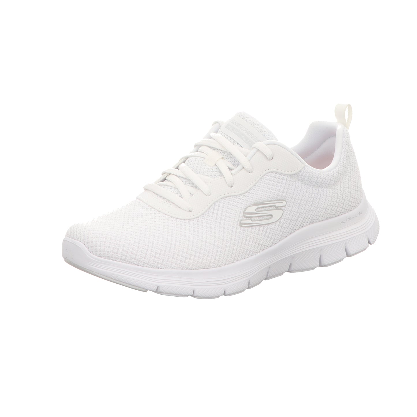 Skechers Damen Schnürschuh Flex Appeal 4.0 Brilliant View in weiss