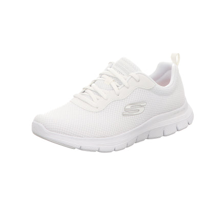 Skechers Damen Schnürschuh Flex Appeal 4.0 Brilliant View in weiss