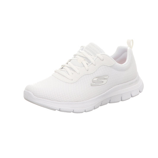 Skechers Damen Schnürschuh Flex Appeal 4.0 Brilliant View in weiss