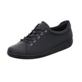 Ecco Damen Schnürschuh Soft 2.0 in blau