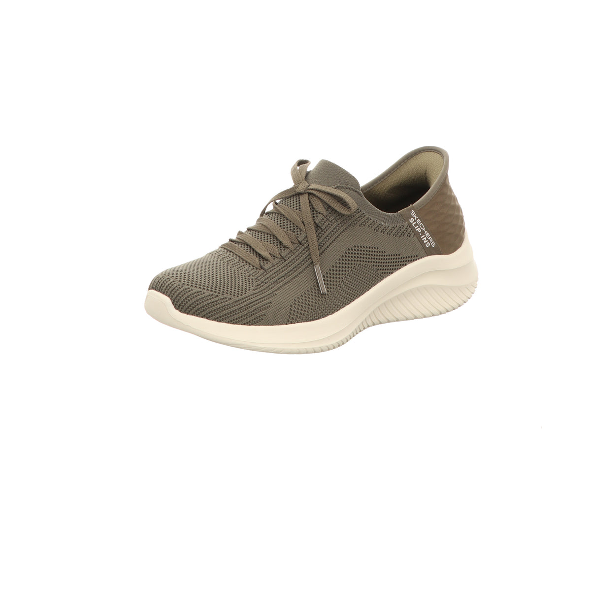 Skechers Damen Slipper Slip Ins Ultra Flex 3:0 in gruen