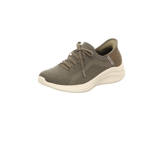 Skechers Damen Slipper Slip Ins Ultra Flex 3:0 in gruen