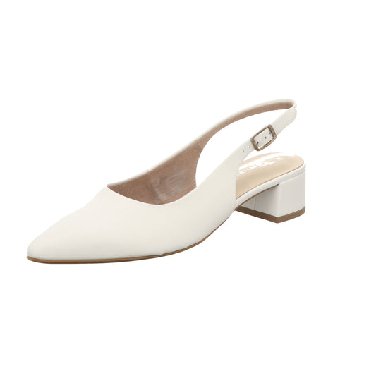 Tamaris Damen Sling M2950042 in weiss