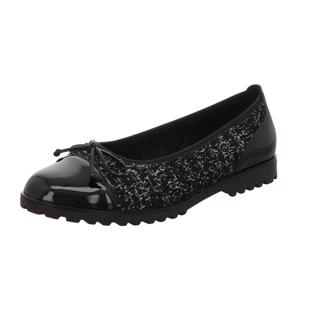 Gabor Damen Ballerina  in schwarz