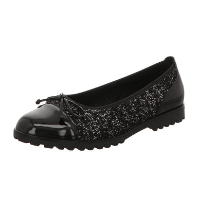 Gabor Damen Ballerina  in schwarz