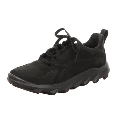 Ecco Damen Schnürschuh Rec.mx in schwarz