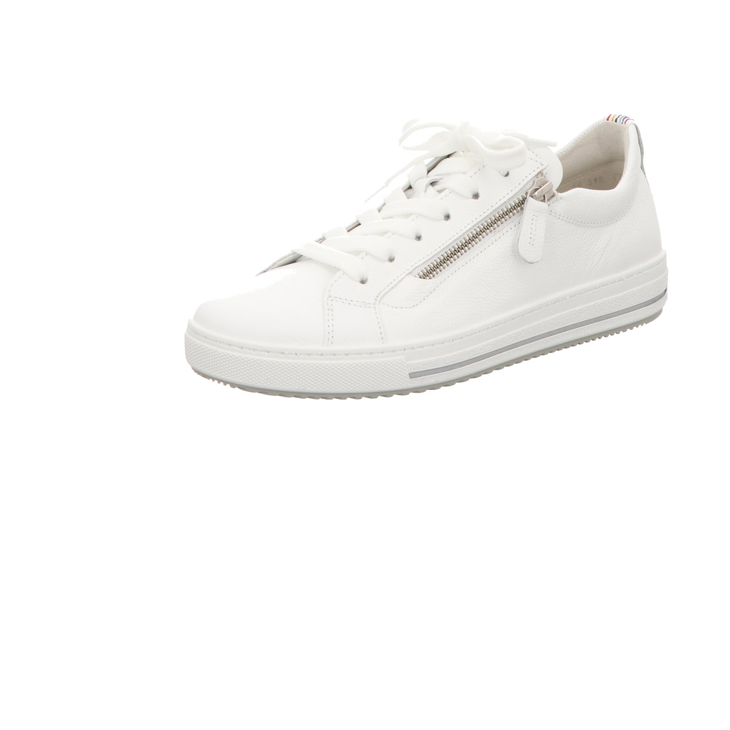 Gabor Damen Schnürschuh Florenz in weiss