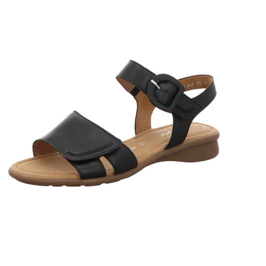 Gabor Damen Sandalette Florenz in schwarz