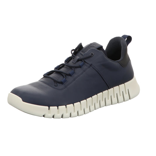 Ecco Herren Schnürschuh Gruuv in blau