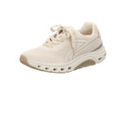 Gabor Damen Schnürschuh bequem Rolling Soft in beige