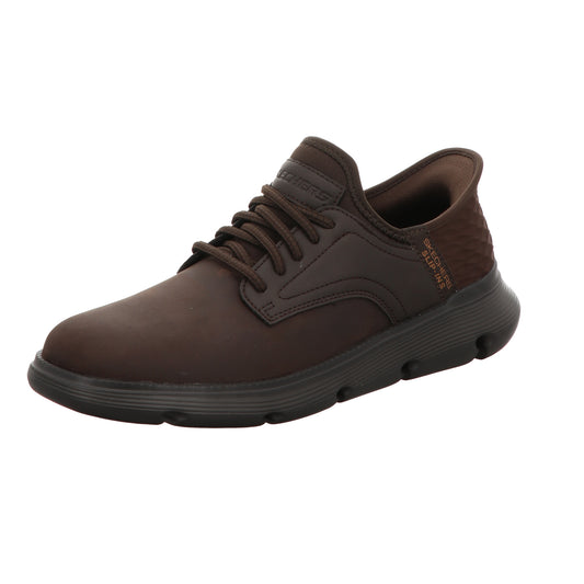 Skechers Herren Slipper Slip Ins  Garza  Gervin in braun