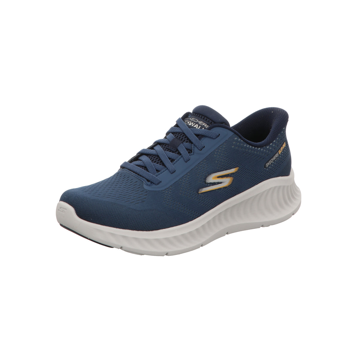 Skechers Herren Slipper Slip-Ins: Go Walk Now-Payton in blau