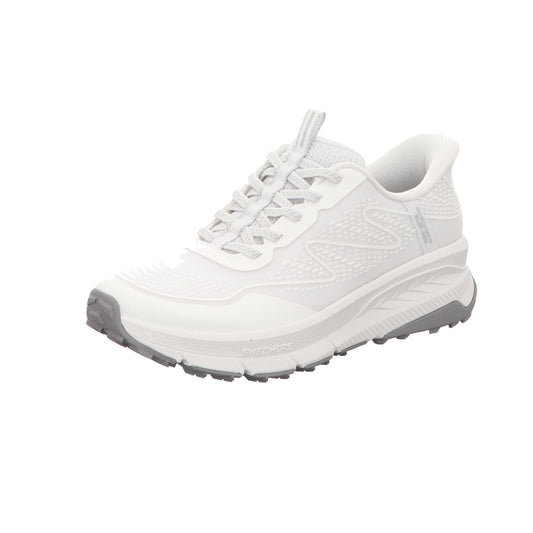 Skechers Damen Slipper Slip Ins Switch Back Mist in weiss