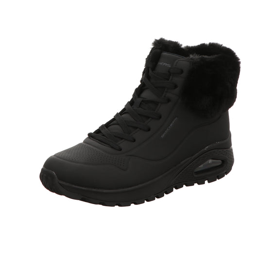 Skechers Damen Schnürstiefel Uno Rugged - Fall Air in schwarz