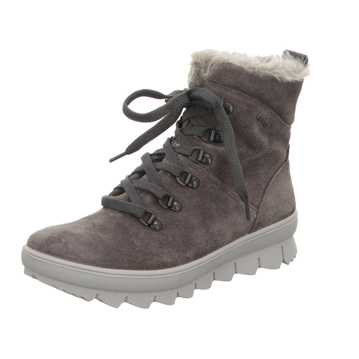 Legero Damen Schnürstiefel Novara in grau