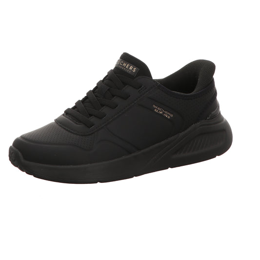 Skechers Damen Slipper Slip-Ins-Uno Lite-Floating in schwarz