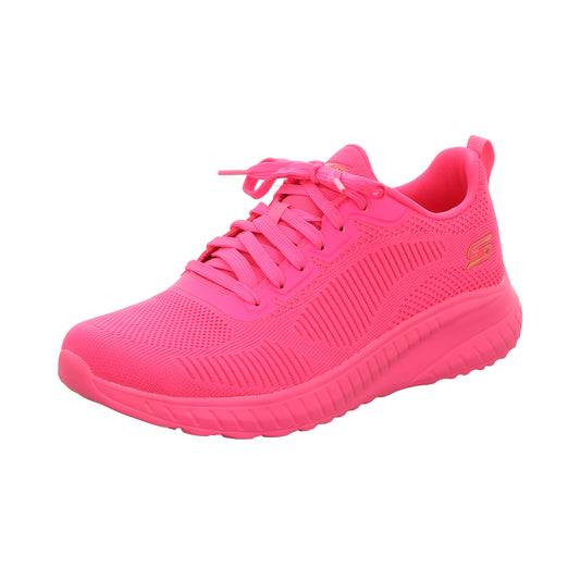 Skechers Damen Schnürschuh Bobs Sport in pink