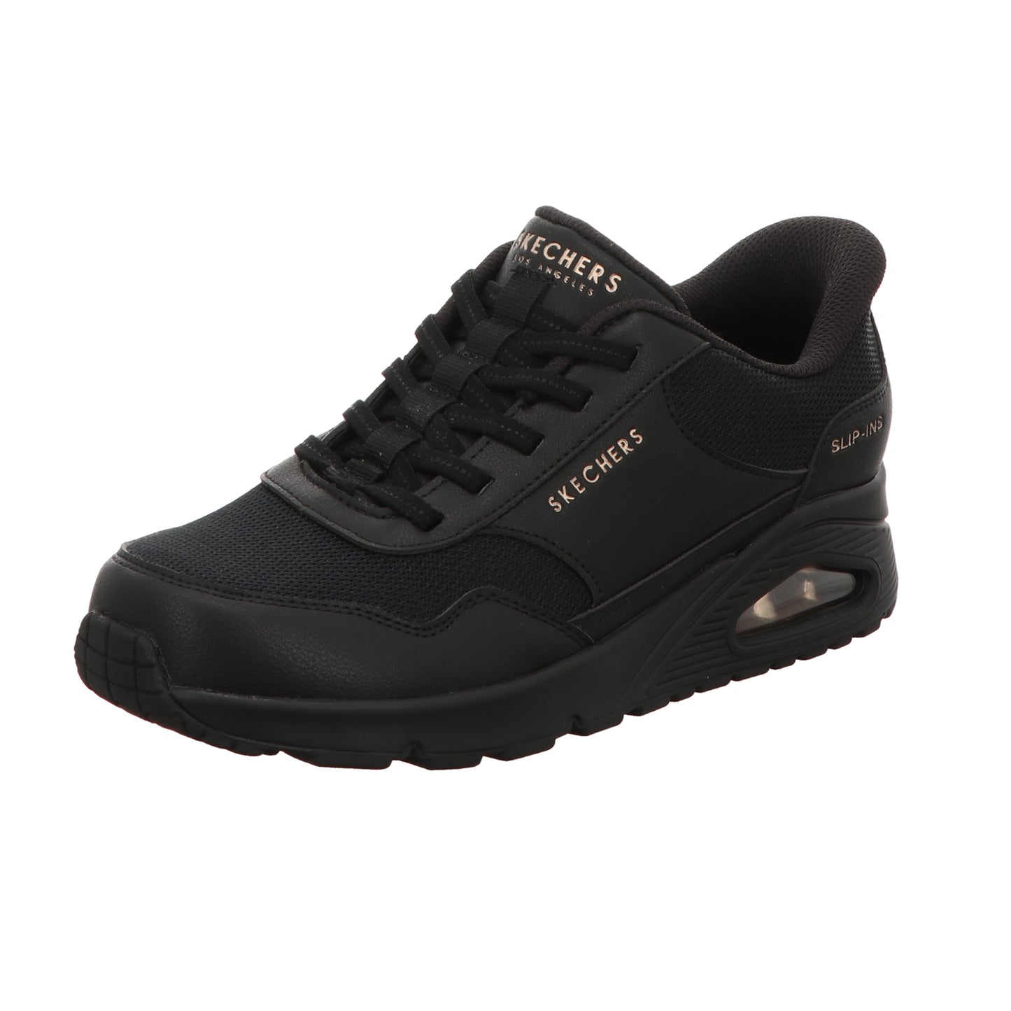 Skechers Damen Slipper Slip In Uno in schwarz