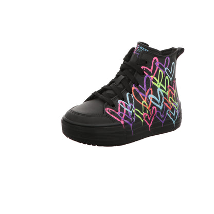 Skechers Damen Stiefel Hyperlift in schwarz