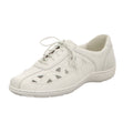 Waldläufer Damen Schnürschuh bequem Henni in weiss