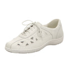 Waldläufer Damen Schnürschuh bequem Henni in weiss