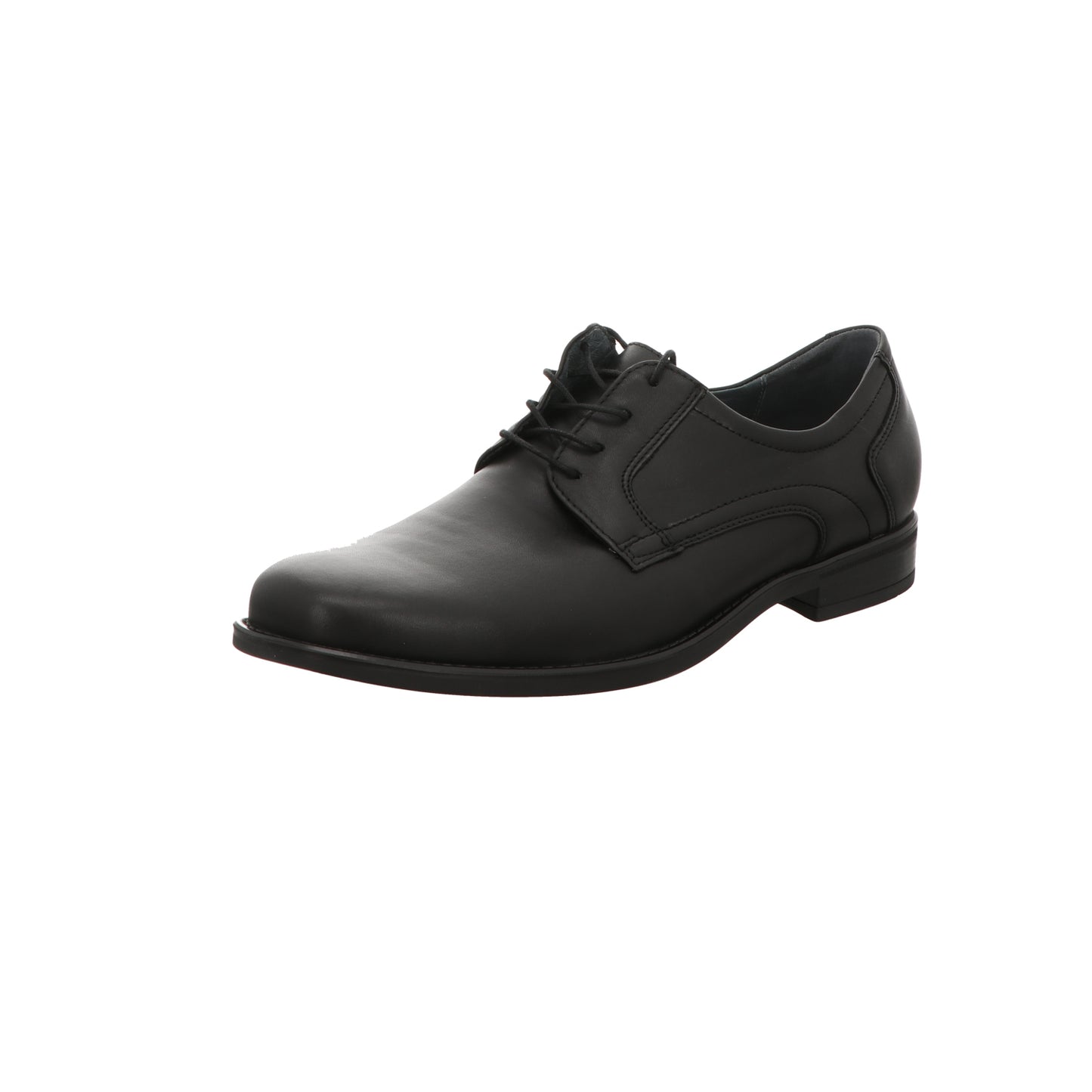 Waldläufer Herren Schnürschuh Henry in schwarz