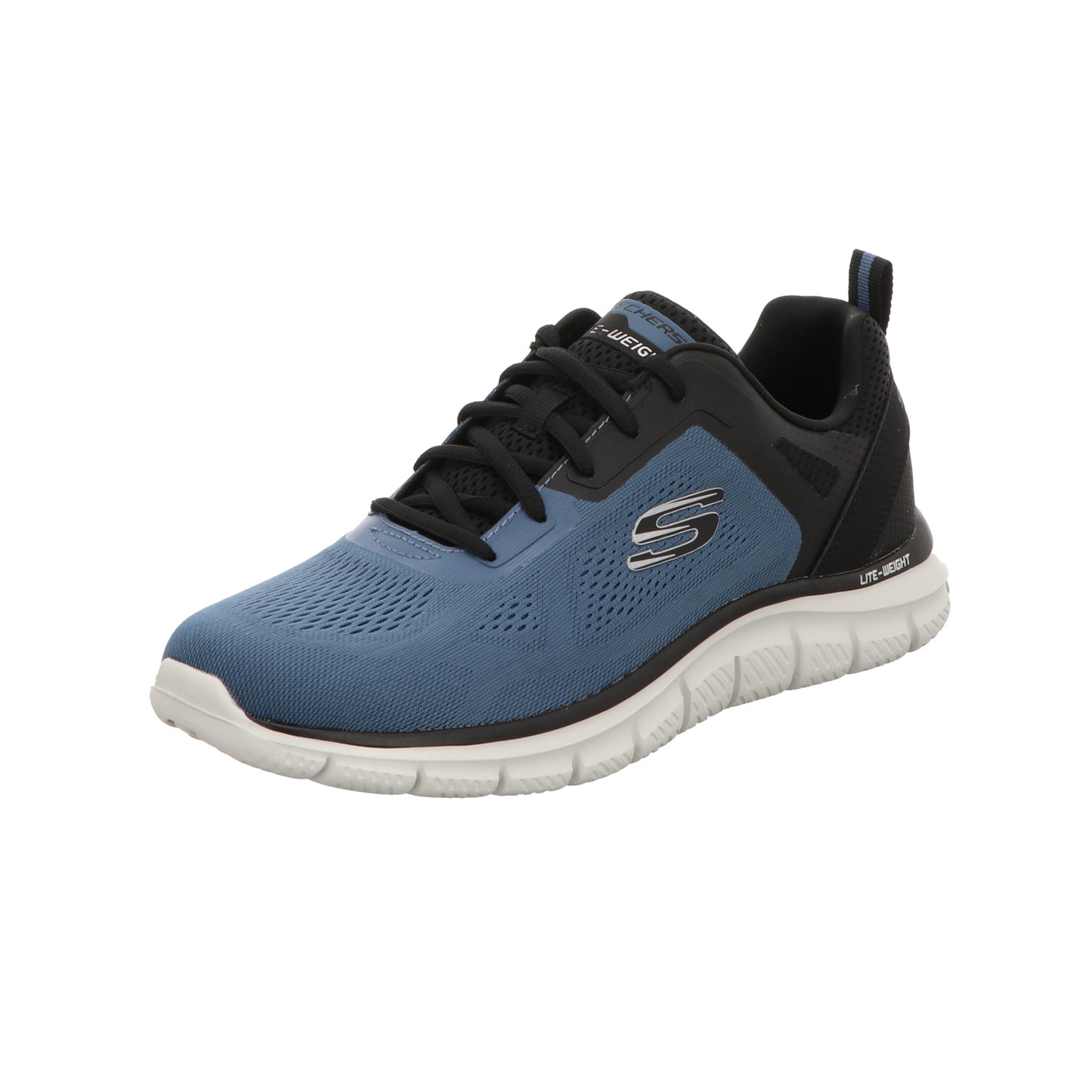 Skechers Herren Schnürschuh Track Broader in blau